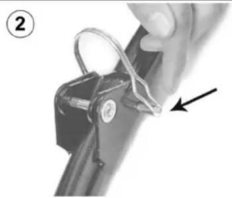 Vevor TX-B6232B-36IN+I - Steg 2 - Installera SECURE PINS - 1