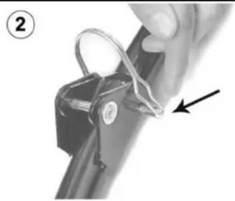 Vevor TX-B6232B-36IN+I - Stap 2 - Installeer de VEILIGE PINNEN - 1