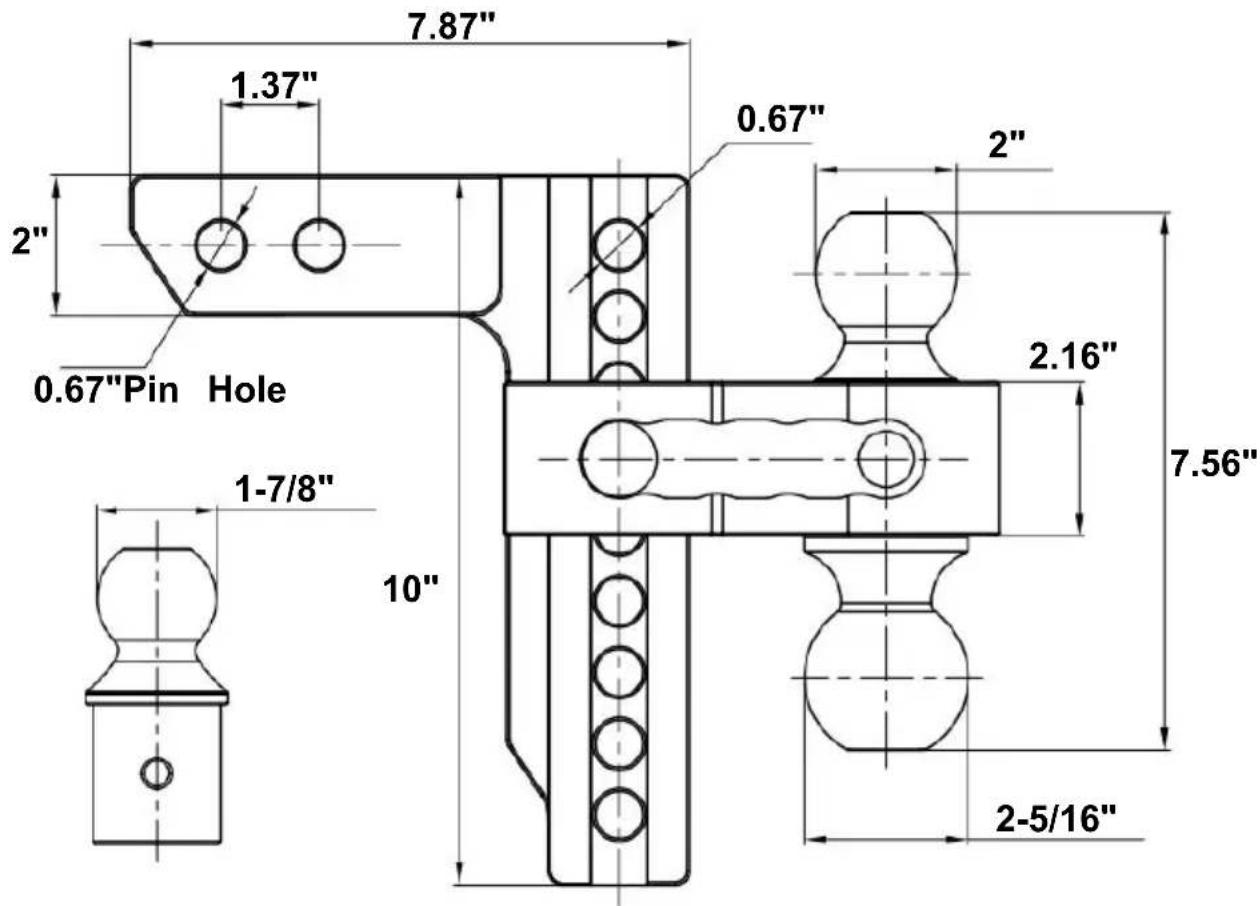 Vevor AL-2.5-DROP8 - SAVE THESE INSTRUCTIONS - 5