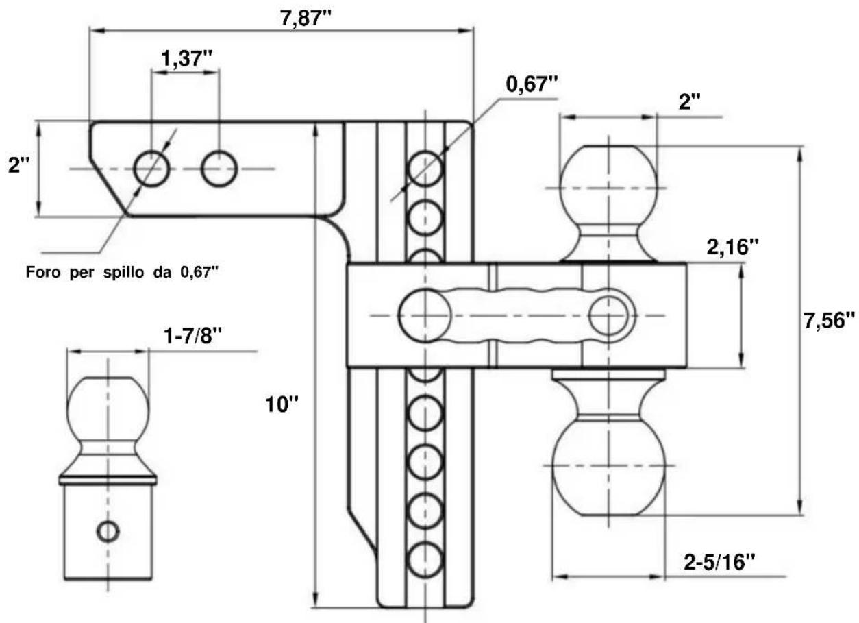 Vevor AL-2.5-DROP8 - MODELLO E PARAMETRI - 3