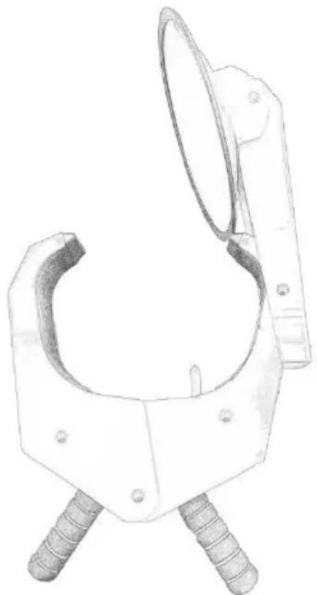 Vevor QS-001-B - TIRE CLAMP LOCK - 1