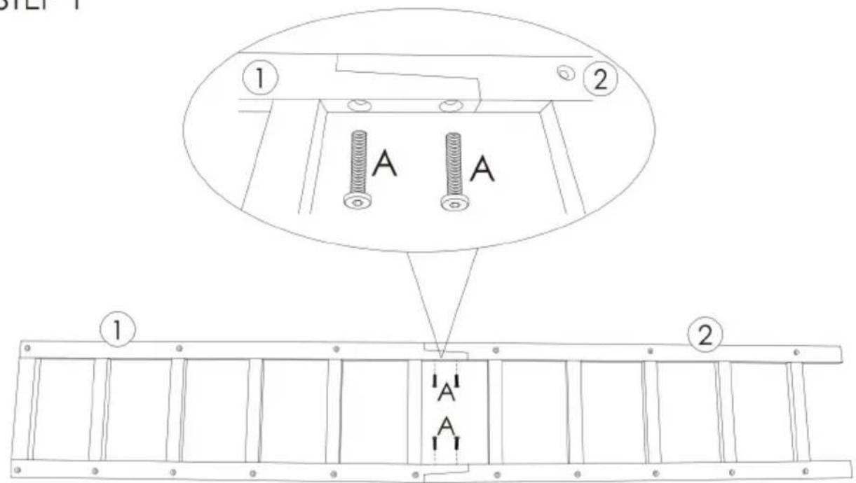 Vevor OPX-BSS-24IN-6T-N - ASSEMBLY STEPS - 1