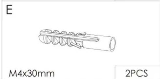Vevor OPX-BSS-24IN-6T-N - PACKAGE CONTENTS - 9