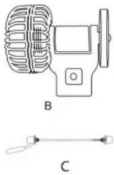 Vevor HS-QX-009B - ONDERDELEN LIJST - 2