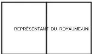 REPRÉSENTANT DU ROYAUME-UNI