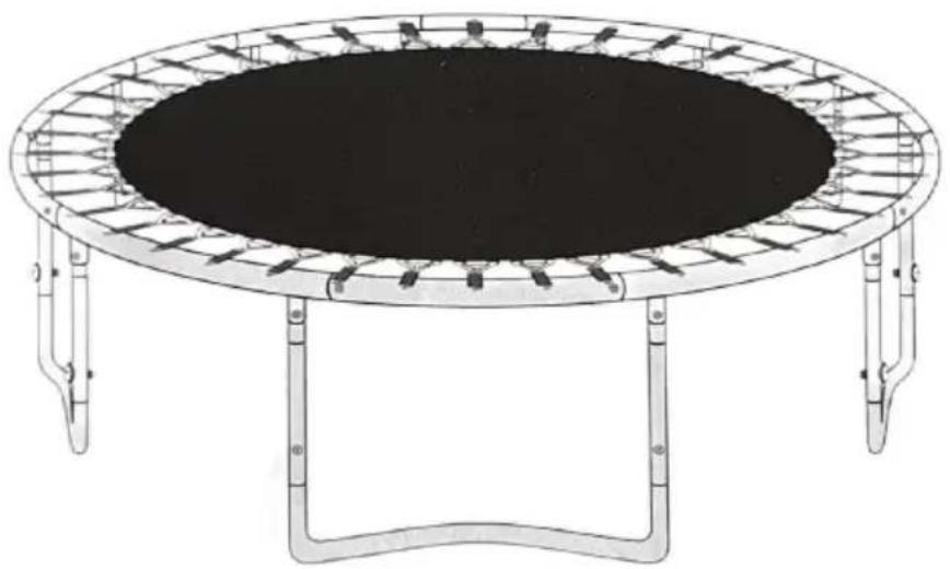 Vevor SDKC202406YY28CGQ - TRAMPOLINE MAT ASSEMBLY - 1
