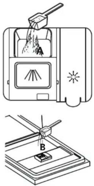 BRANDT BCF422DQW - • Filling The Detergent Dispenser - 2