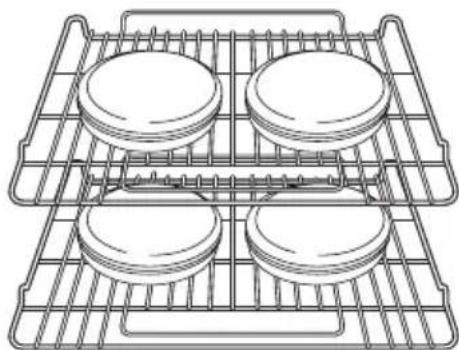 MIDEA MER30S2AWW - Rack Positions: - 2