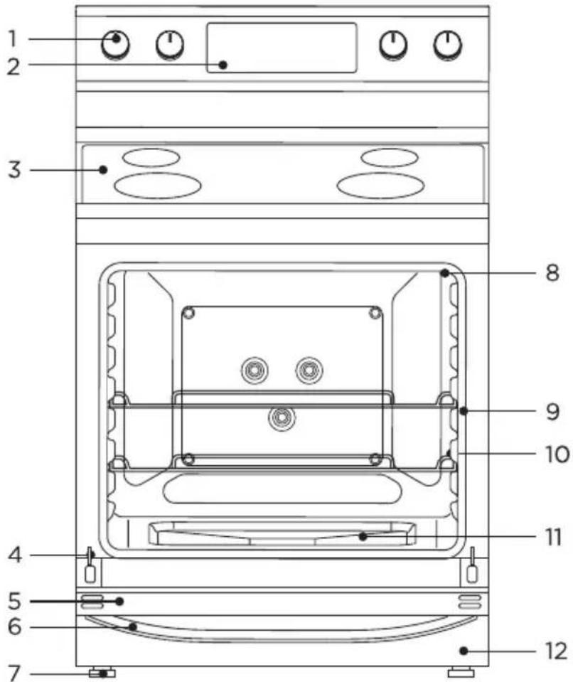 MIDEA MER30S2AWW - Descripción general de la cocina - 1