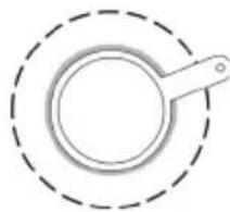 MIDEA MER30S2AWW - Taille de la poêle/Sélection de la taille de l'élément : - 3