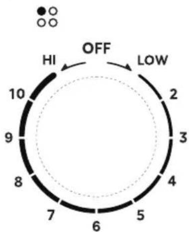 MIDEA MER30S2AWW - CONTROL KNOB - 1