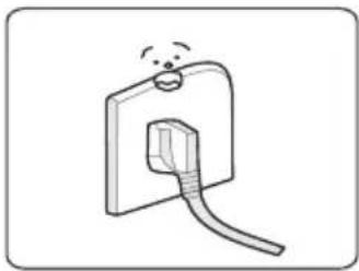 MIDEA ERPT627W - Use correct power outlet (Refer to the label) - 2