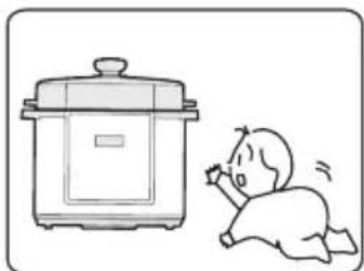 MIDEA ERPT627W - Ne pas insérer d'éléments étrangers - 2