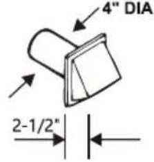 MIDEA MLTE45A2BWW - DUCTING REQUIREMENTS - 2