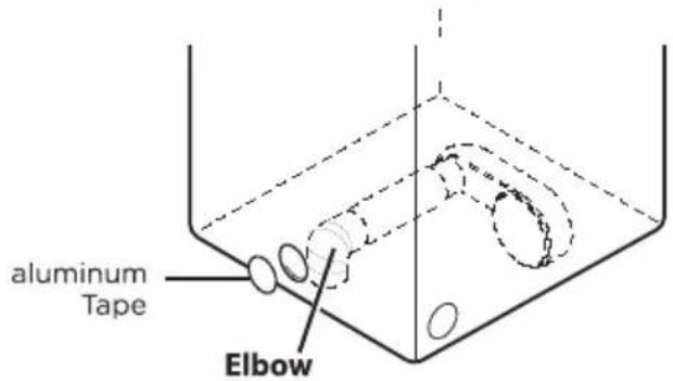 MIDEA MLTE45A2BWW - Option 2: Bottom venting - 2