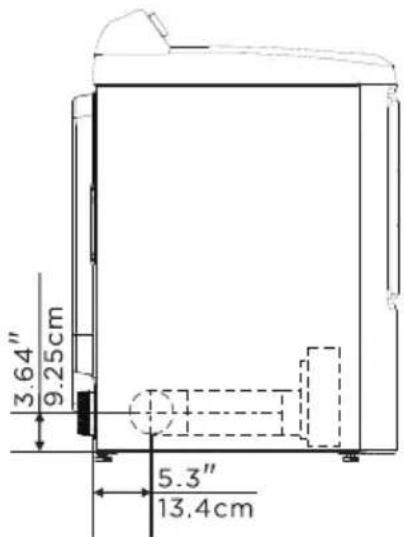 MIDEA MLTE45A2BWW - Dimensions for installation - 3