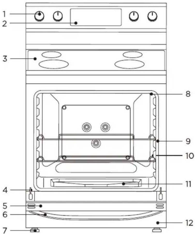 MIDEA MER30S2ABB - Descripción general de la cocina - 1