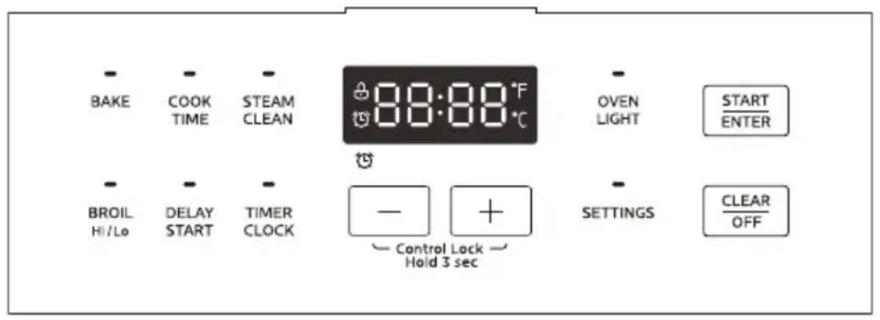 MIDEA MER30S2ABB - Fonctionnement du four - 1