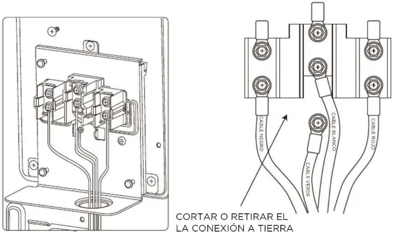 MIDEA MER30S2ABB - Instrucciones del cable de alimentación de 4 clavijas - 1