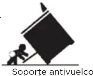 MIDEA MER30S2ABB - ADVERTENCIA PELIGRO DE VUELCO - 1