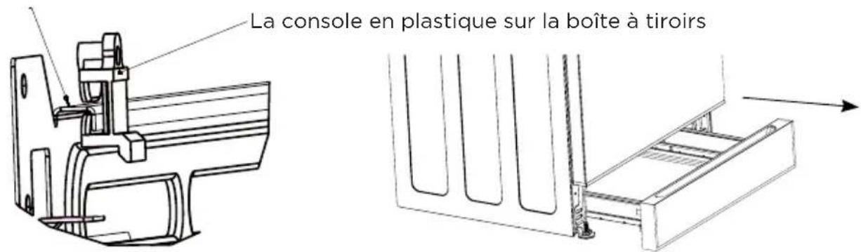MIDEA MER30S2ABB - Retrait et réinstallation du tiroir - 1