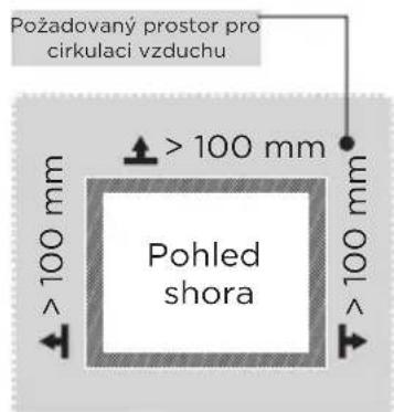 MIDEA MDRU229FZE01 - Rozměry a odstupy - 2