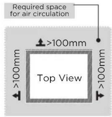 MIDEA MDRU229FZE01 - Dimensions and Clearances - 2