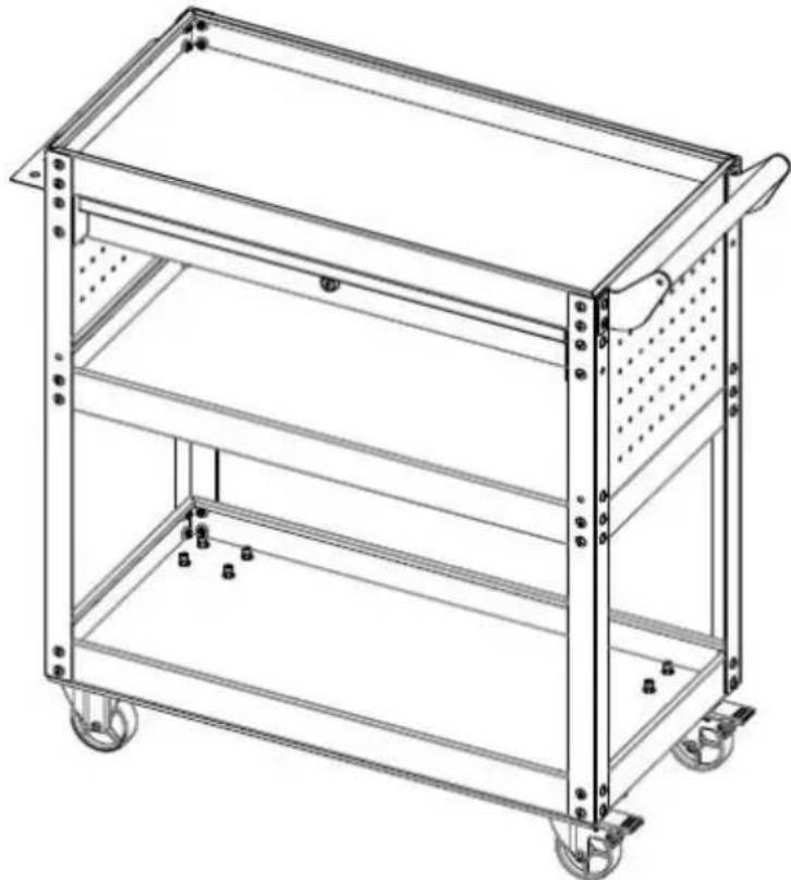 Vevor T271401 - Fase 7 : Assemblaggio del cassetto 4# e dell'EVA . - 2