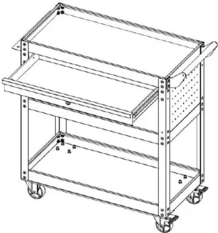 Vevor T271401 - Fase 7 : Assemblaggio del cassetto 4# e dell'EVA . - 1