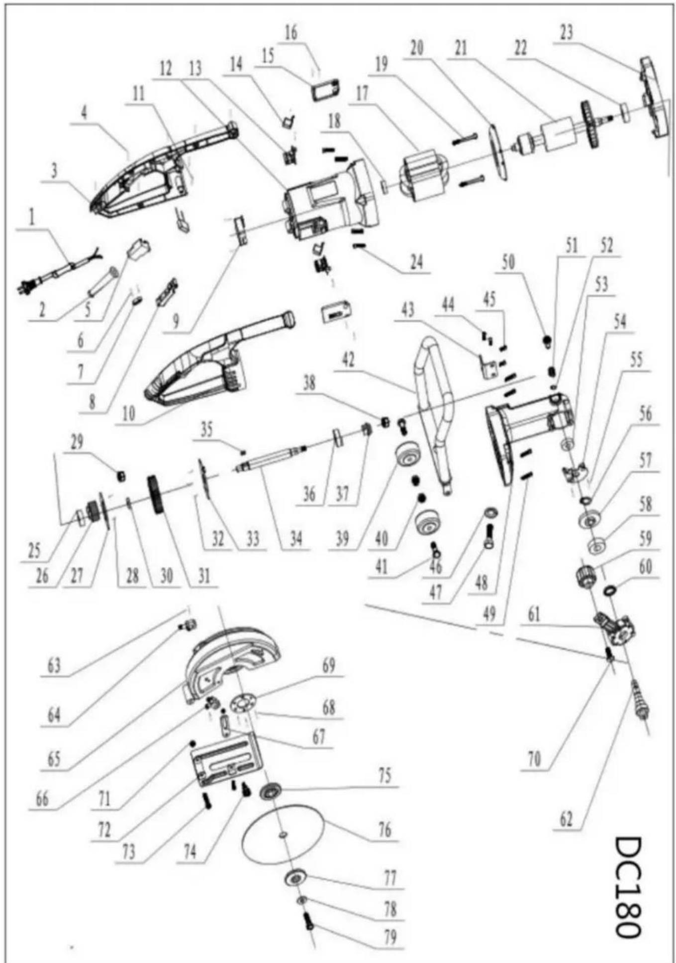 Vevor DC235 - EINSTELLUNG DES RADSCHUTZES - 9