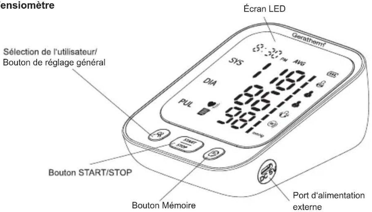 Geratherm Vivo - DESCRIPTION DU DISPOSITIF - 1