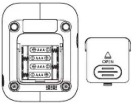 Geratherm Vivo - Installeer de batterijen - 1