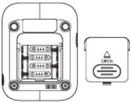 Geratherm Vivo - Instale las baterías - 1