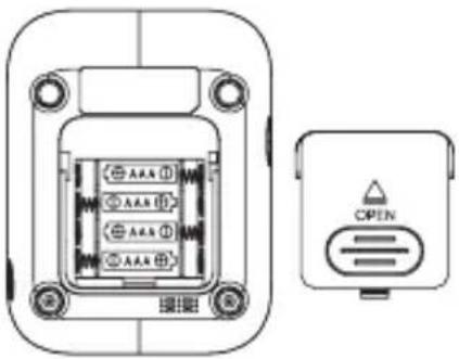 Geratherm Vivo - Einlegen der Batterien - 1