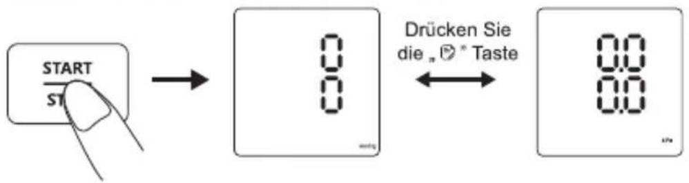 Geratherm Vivo - Einstellung der Einheitenanzeige - 1