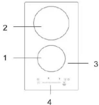 Sogo SS-24030 - DESCRIZIONE DELLE PARTI - 1