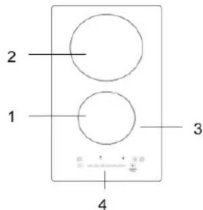 Sogo SS-24030 - TEILE BESCHREIBUNG - 1