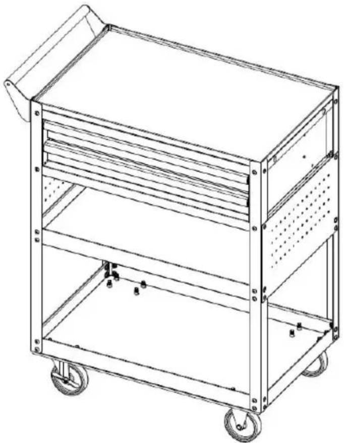 Vevor T271802 - Steg 9 : Montera lådan 4# och EVA . - 2