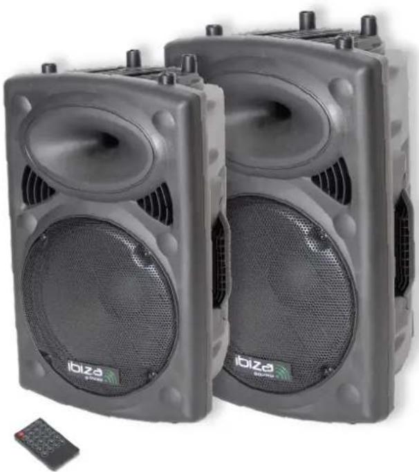IBIZA SOUND SLK12A-TWS - ACTIVE SOUND SYSTEMS with TWS, USB, Bluetooth - 1