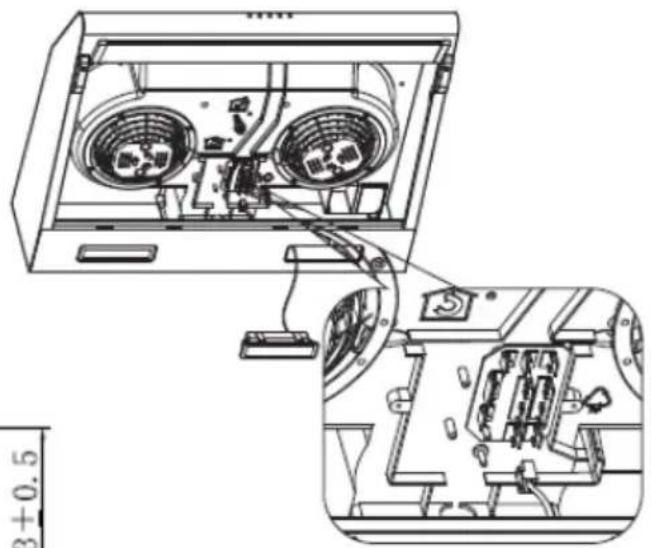 BRANDT BHC4611B - - Changing the lights - 4