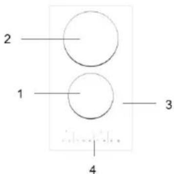 Sogo SS-24025 - TEILE BESCHREIBUNG - 1