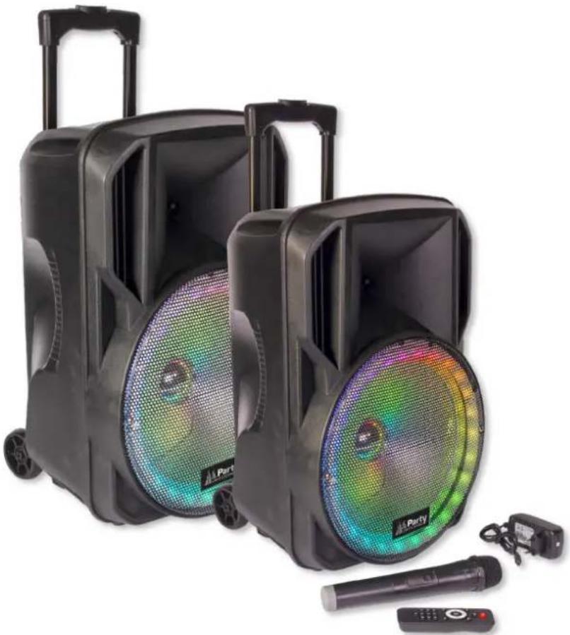 Party light & sound 15RGB - PORTABLE SOUND SYSTEMS - 1