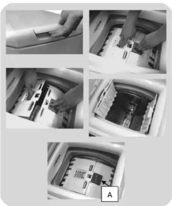 HAIER THASN276TM7-S - Apertura / Chiusura del cestello - 1