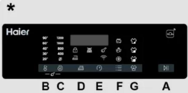 HAIER THASN276TM7-S - COMANDI E PROGRAMMI - 1