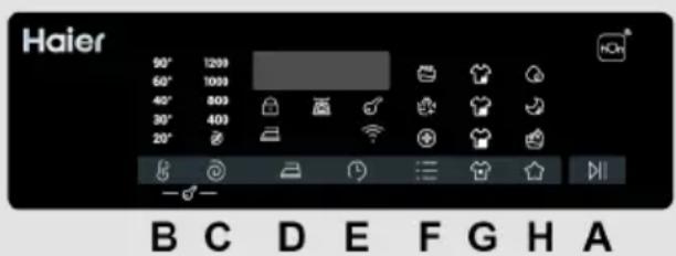 HAIER THASN276TM7-S - CONTROLES Y PROGRAMAS - 2