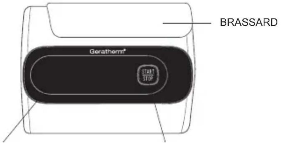 Geratherm Cardio Connect - Nom de chaque pièce - 1