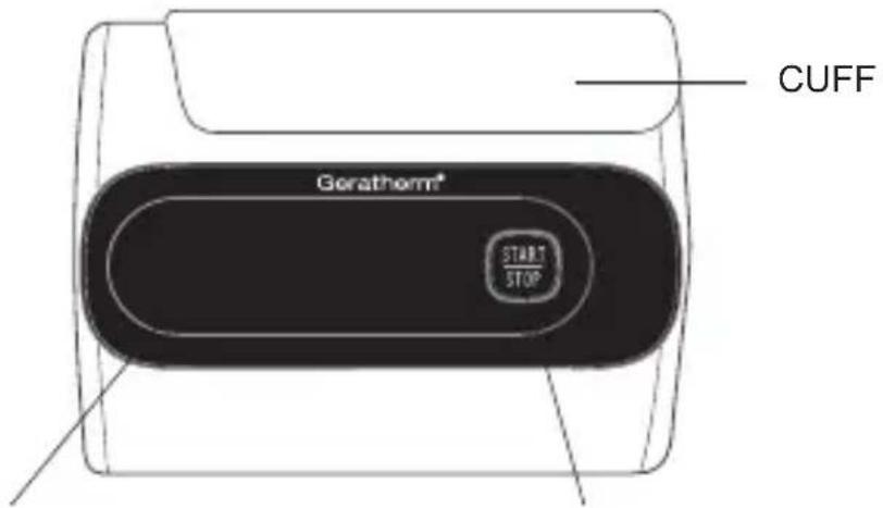 Geratherm Cardio Connect - Name of Each Part - 1