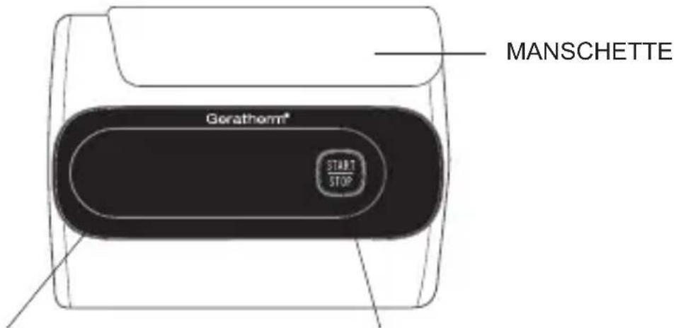 Geratherm Cardio Connect - Bezeichnung jedes Produktteils - 1