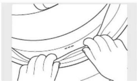 MIDEA MLHW52S7AGG - Cleaning the Door Gasket - 2
