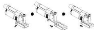 Concept VP6310 - INSTALLING THE BATTERY - 1
